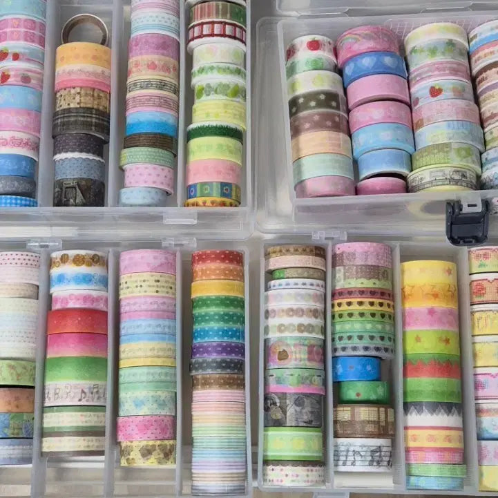 [BUNJANG] Randomly Bundled Washi Tape Pieces / <랜덤마테띵> 8~10종류 50cm, 1m씩 마테띵해요!