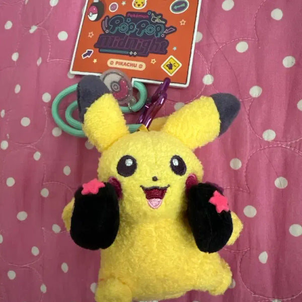 [BUNJANG] Pokemon Metamon Playground Poppop Midnight Pikachu Plush Keychain / 메타몽 놀이터 poppop midnight 피카츄 인형 키링