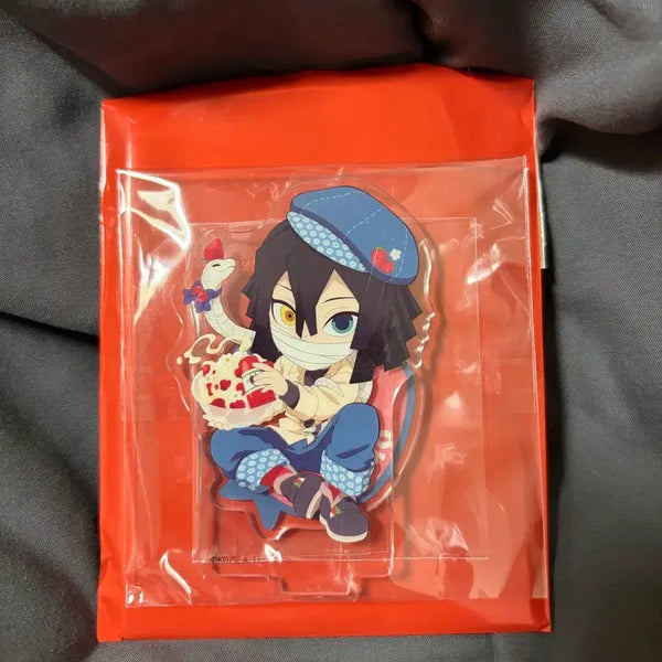 [BUNJANG] Kimetsu no Yaiba Iguro Obanai Strawberry Festival Acrylic Stand (Sealed) / 귀칼 이구로 딸기축제 아크릴 스탠드 미개봉