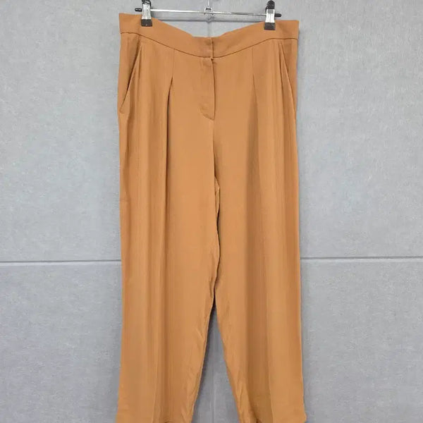 [BUNJANG] STUDIO TOMBOY Pin Tuck Wide Slacks (Camel Brown) / 스튜디오 톰보이 핀턱 와이드 슬랙스