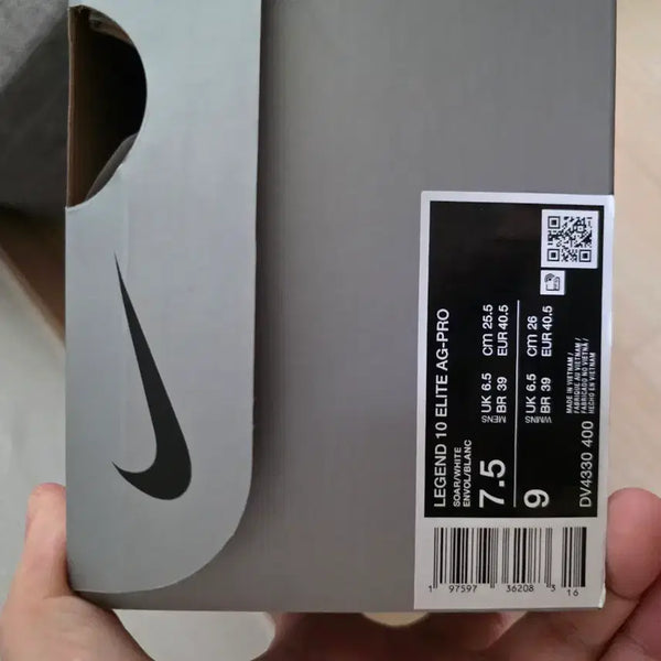 [BUNJANG] Nike Tiempo Legend 10 Elite AG Football Boots - 255mm / 티엠포 레전드10 엘리트AG 255싸이즈 풀박스