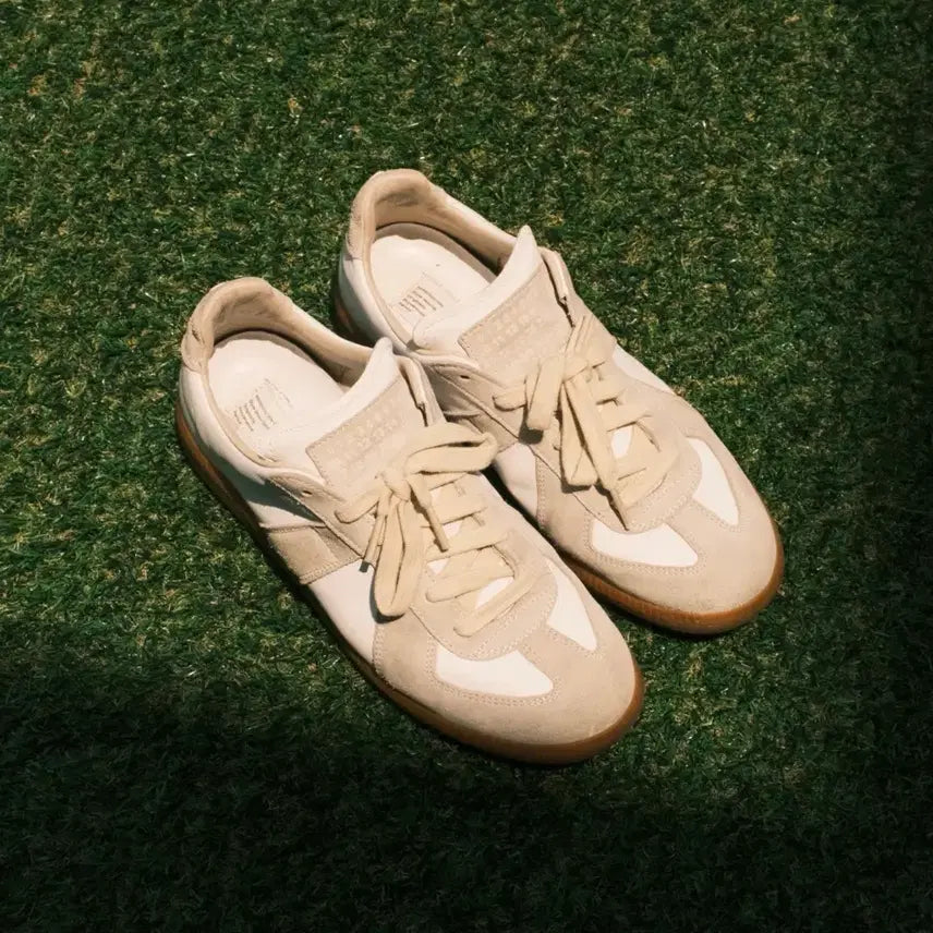 [BUNJANG] Maison Margiela German Army Trainers White/Grey Size 38 / 마르지엘라 독일군 스니커즈 38