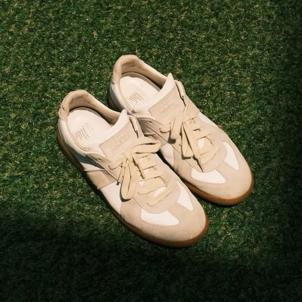 [BUNJANG] Maison Margiela German Army Trainers White/Grey Size 38 / 마르지엘라 독일군 스니커즈 38