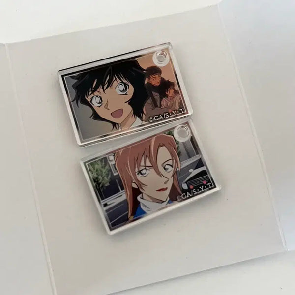 [BUNJANG] Detective Conan Custom Acrylic Keychain Collection Vol. 3 Chiha & Sera / 명탐정 코난 커스텀 아크릴 키홀더 키링 콜렉션 vol.3 치하야, 세라
