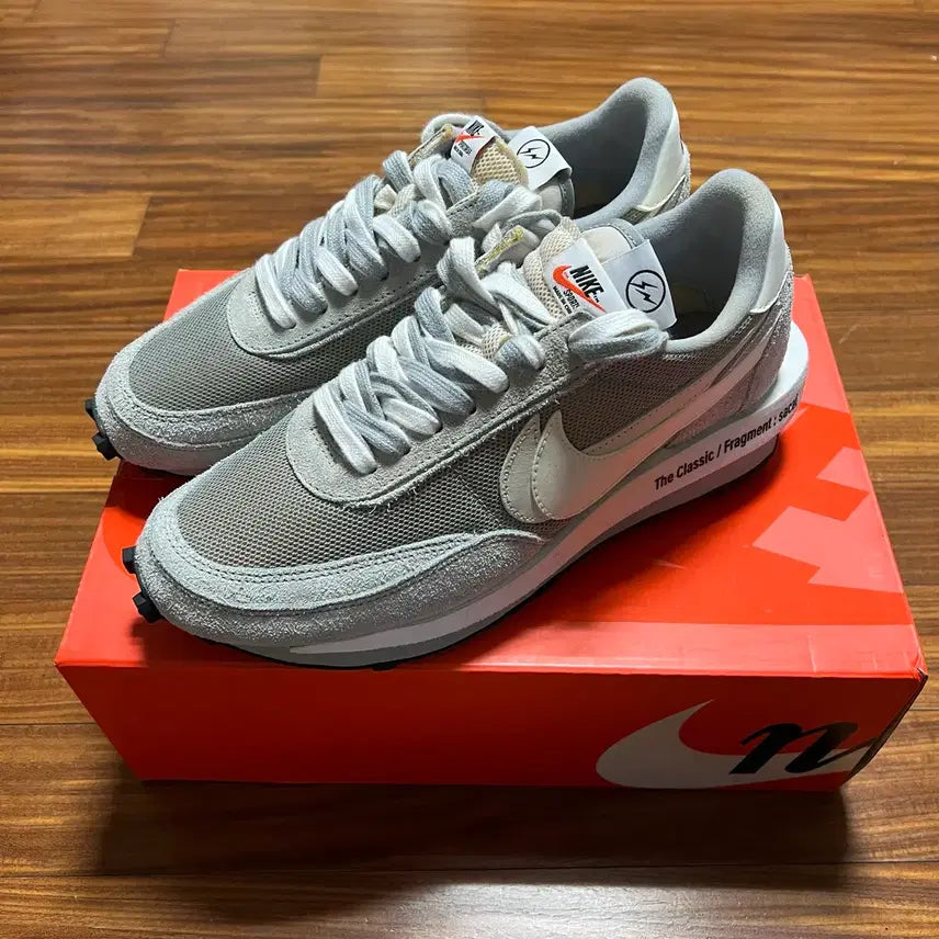 [BUNJANG] Nike x Sacai x Fragment LDWaffle Light Smoke Grey / 나이키 x 사카이 x 프라그먼트 LD와플 라이트 스모크 그레이