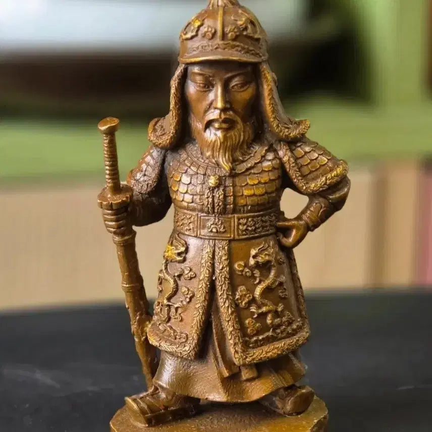 [BUNJANG] Admiral Yi Sun-sin Bronze Statue / 이순신 장군 브론즈 조각상
