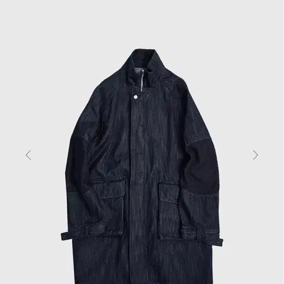 [BUNJANG] 999Humanity Oversized Denim Fishtail Jacket Indigo / 999휴머니티 오버사이즈 데님 피쉬테일 자켓 인디고