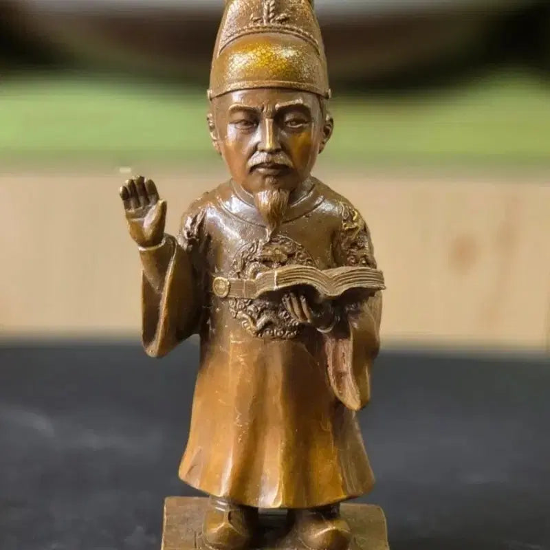 [BUNJANG] Bronze Statue of King Sejong the Great / 세종대왕 브론즈 조각상