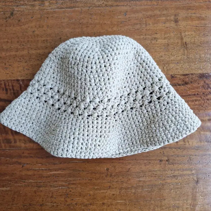 [BUNJANG] Rattan Bucket Hat / *새상품* 라탄 버킷햇