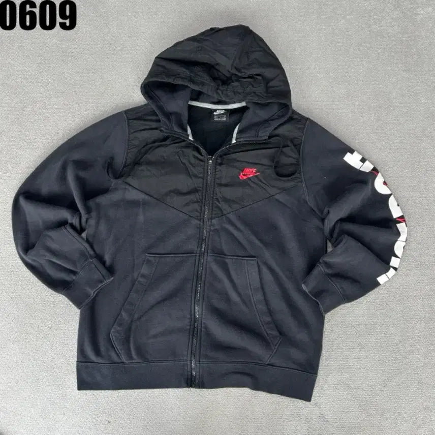 [BUNJANG] Nike Black Hoodie Zip-Up XL / 나이키 후드집업 블랙 XL
