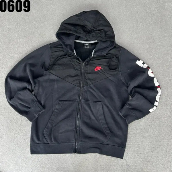 [BUNJANG] Nike Black Hoodie Zip-Up XL / 나이키 후드집업 블랙 XL