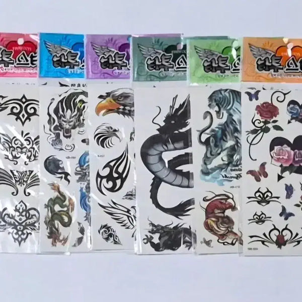 [BUNJANG] Vintage Tattoo Sticker Bundle Set / 고전 타투 스티커