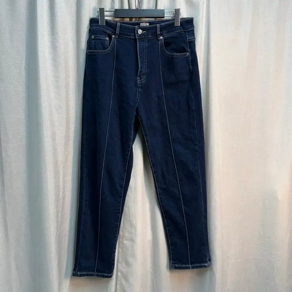 [BUNJANG] Toteme Pin-tuck High-Waisted Straight Jeans / 토템(Toteme) 핀턱 하이웨이스트 스트레이트 청바지