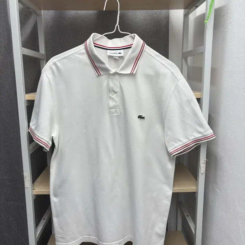 [BUNJANG] Lacoste White Polo Shirt Size S / 라코스테 카라티 화이트