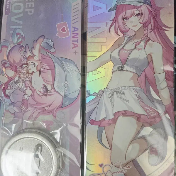 [BUNJANG] Honkai Star Rail Kirene ANTA Collab Ticket & Badge Set / 붕괴 스타레일 키레네 anta 콜라보 티켓, 뱃지