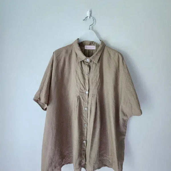 [BUNJANG] 100% Linen Shirt / 린넨100 셔츠