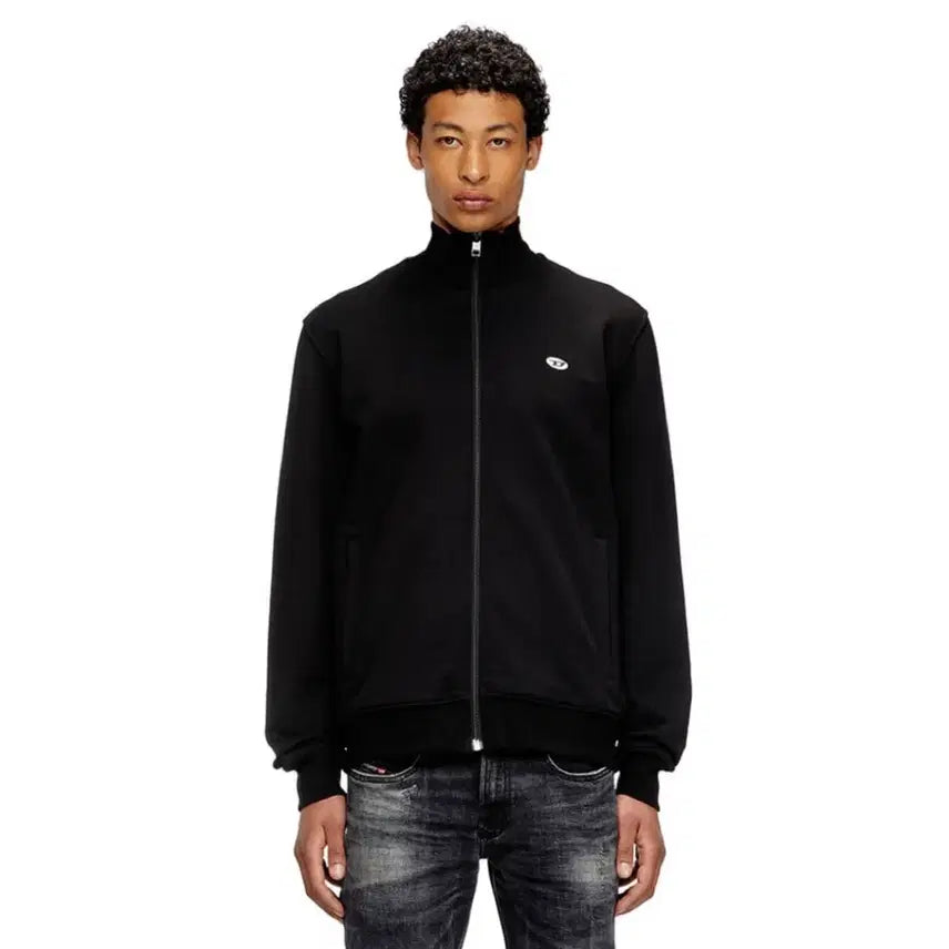 [BUNJANG] Diesel Track Jacket Black / 디젤 트랙탑 자켓 블랙