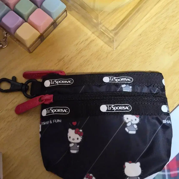 [BUNJANG] Lesportsac x Hello Kitty Wallet Pouch / 레스포삭 키티 지갑파우치