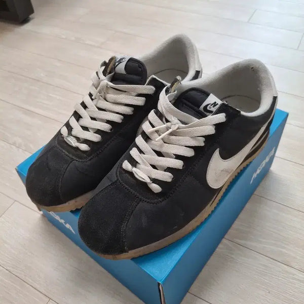 [BUNJANG] Nike Cortez Suede Black Men's Size 275 / 나이키 코르테즈 275 판매