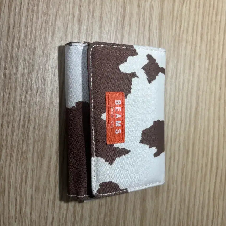 [BUNJANG] BEAMS Cow Pattern Wallet / 빔즈 카우 패턴 지갑