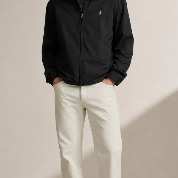 [BUNJANG] Polo Ralph Lauren Varsity Jacket Black M / 폴로랄프로렌 바이스윙 자켓 블랙 M