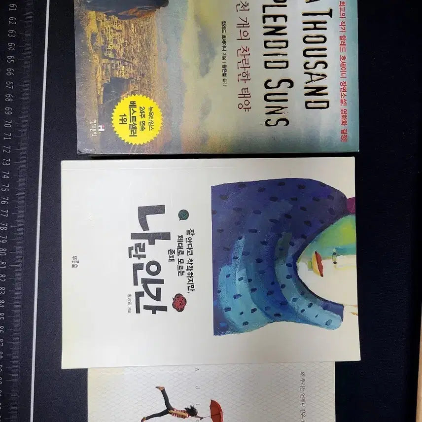 [BUNJANG] A Thousand Splendid Suns, I Am Human, and Everything That I Am Bundle Set / 천 개의 찬란한 태양 / 나란 인간 /  항상 나를 가로막는 나에게