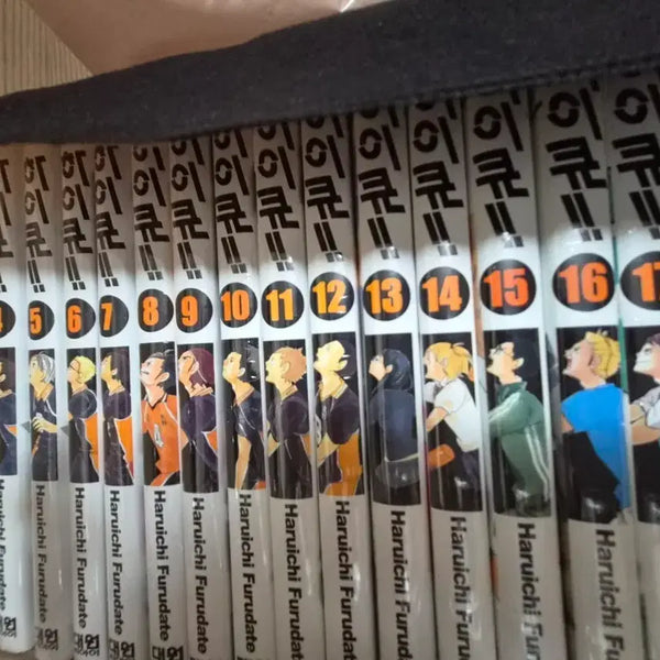[BUNJANG] Haikyuu!! Complete Set (Vol. 1-45) + Vol. 33.5 / 하이큐 전권(1~45) + 33.5권(한국어판) 양도