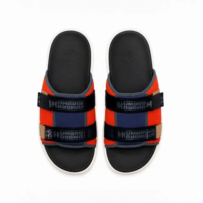 [BUNJANG] Umbro Cushion Sandals (Orange/Navy/Black) / 엄브로 쿠션 샌들(270/275)