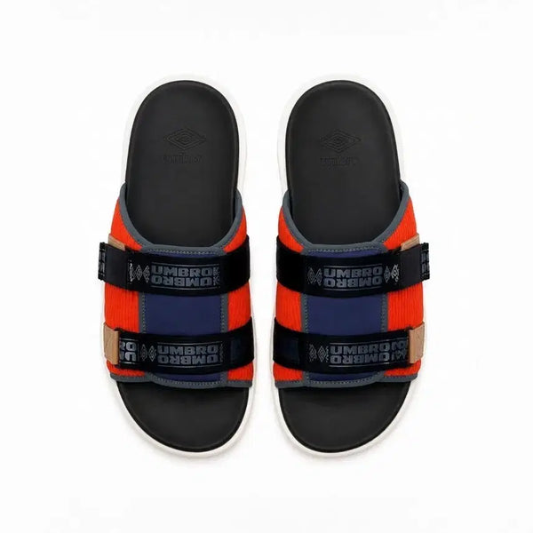 [BUNJANG] Umbro Cushion Sandals (Orange/Navy/Black) / 엄브로 쿠션 샌들(270/275)