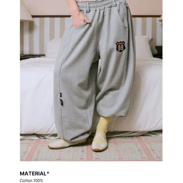 [BUNJANG] Mysterious Hotel Cut-off Training Pants / 미스테리어스호텔 컷오프 트레이닝팬츠