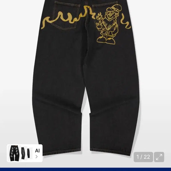 [BUNJANG] Wecanders Dwarf Denim Pants Black M / 위캔더스 드워프 데님 팬츠 블랙 M사이즈