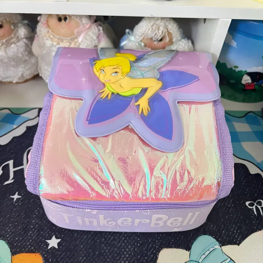 [BUNJANG] Classic Disney Princess Tinkerbell Lunch Box / 고전 디즈니 프린세스 팅커벨 런치백