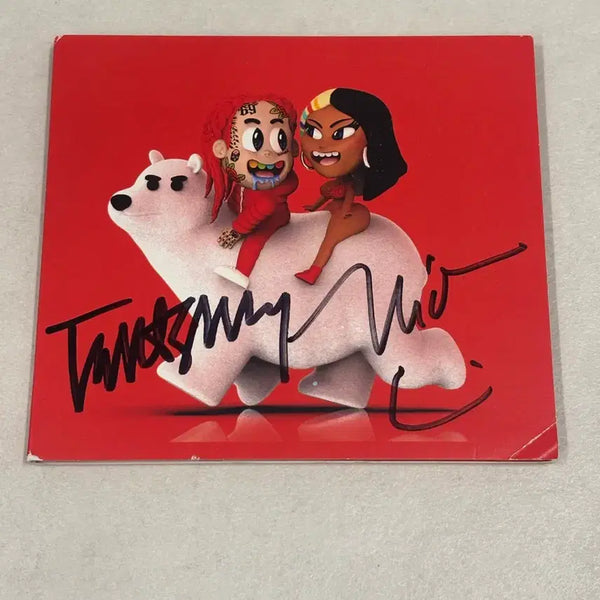 [BUNJANG] Nicki Minaj & 6ix9ine Trollz Autographed CD / 니키미나즈 식스나인 사인CD