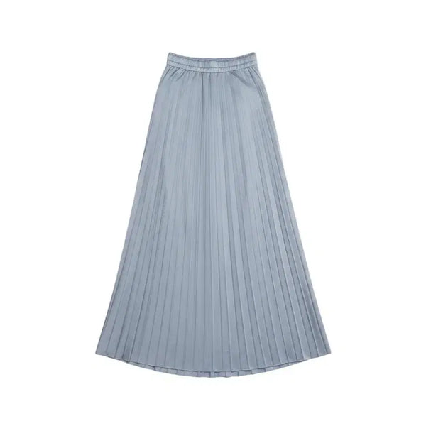 [BUNJANG] Bloom Glossy Banding Long Skirt / 여성F/ BLOOM 브룸 광택 밴딩 롱스커트 SR 고급보세 0-173
