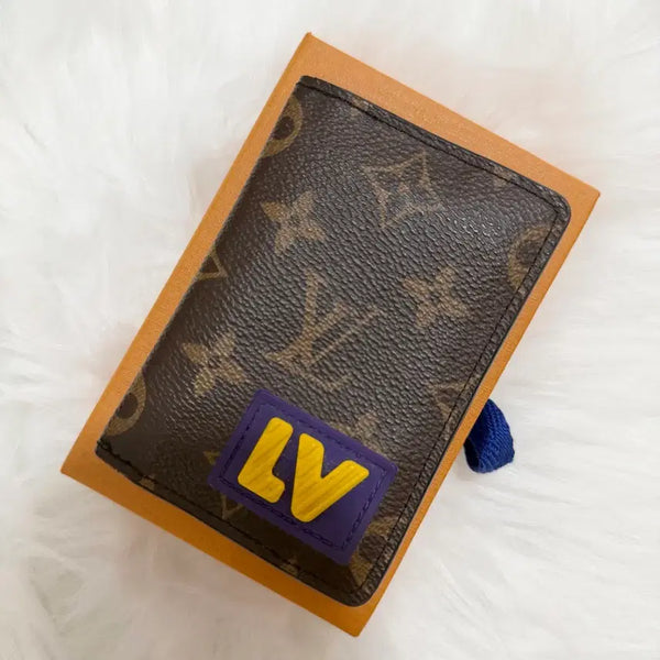 [BUNJANG] Louis Vuitton Monogram Rubber Patch Organizer Card Holder Limited Edition / [정품] 루이비통 모노그램 러버 패치 오거나이저 카드지갑 한정판