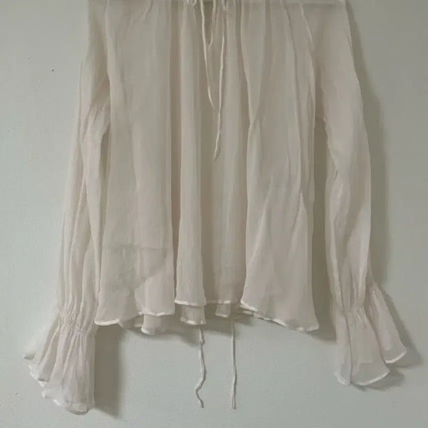 [BUNJANG] Jil Sander Navy 100% Silk Summer Blouse / 최종가)질샌더 네이비 여름실크100 블라우스