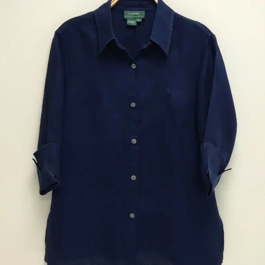 [BUNJANG] Ralph Lauren Linen Shirt Dark Navy / RLL  랄프 로렌   린넨 셔츠  다크네이비