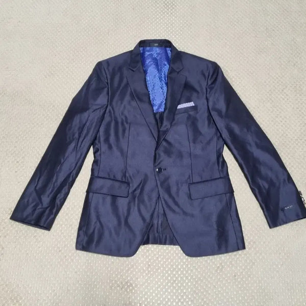 [BUNJANG] Jig Slim Fit Men's Suit Jacket One-Button Blazer / (100) 지이크 슬림핏 남성 정장 자켓 / 원버튼 블레이져 자켓