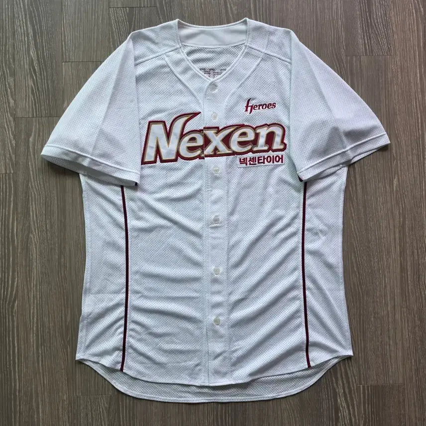 [BUNJANG] Nexen Heroes Park Byung-ho Game-Worn Home Jersey / 넥센히어로즈 박병호 실착 홈 유니폼