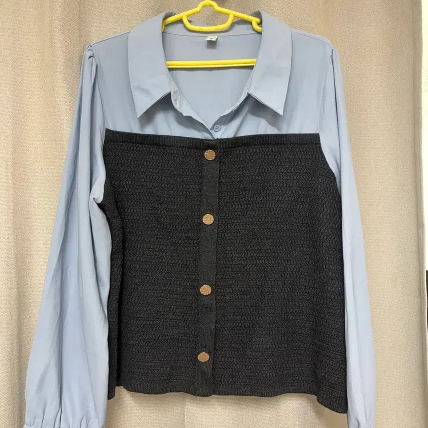 [BUNJANG] Women's Blouse Knit Suit Top / 여성 블라우스 니트 정장