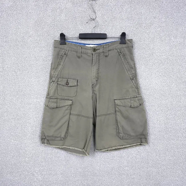 [BUNJANG] Levi's x Workwear Bermuda Washed Cargo Shorts 34 / 리바이스 x 워크웨어(sc1853) 남성 버뮤다 워싱 카고 반바지 34