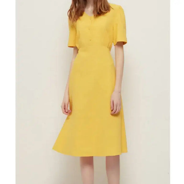 [BUNJANG] Plastic Island Linen Dress / 플라스틱아일랜드 원피스