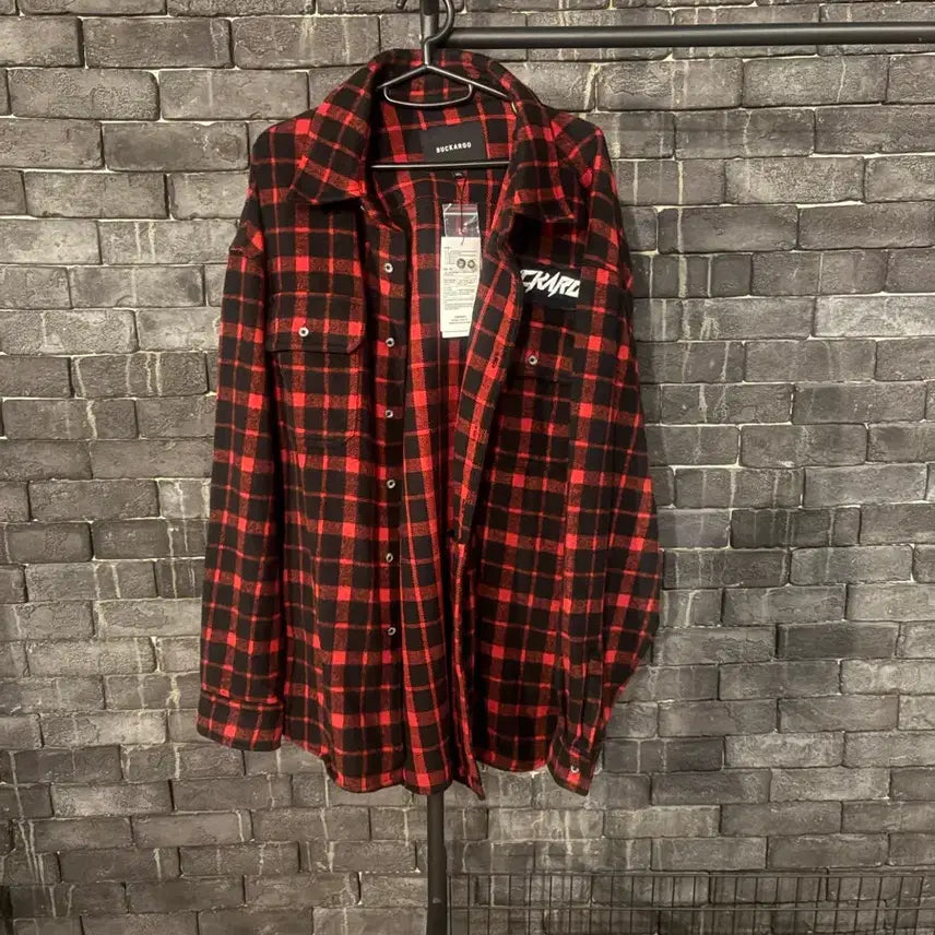 [BUNJANG] Buckaroo Oversized Check Shirt XL / [새상품/XL] 버커루 오버핏 체크남방