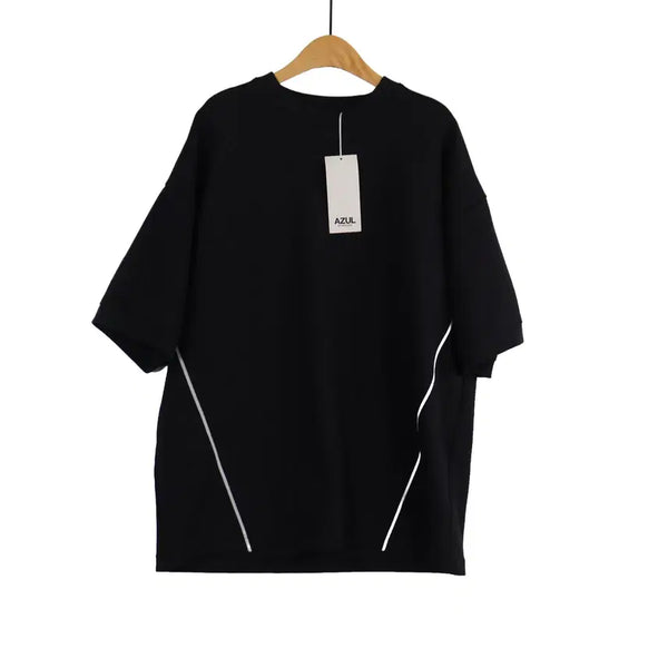 [BUNJANG] Azul by Moussy Oversized Fit Short Sleeve T-Shirt / AZUL BY MOUSSY 반팔 티셔츠 FREE 새상품 오버핏