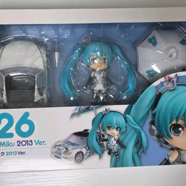 [BUNJANG] Hatsune Miku Racing Miku 2013 Ver. Nendoroid Figure / 하츠네 미쿠 레이싱 미쿠 2013 Ver. 피규어 넨도로이드