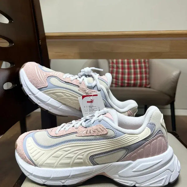 [BUNJANG] Puma Velophasis Almond Rose Quartz Sneakers (270) / 푸마 벨로파시스 아몬드:로즈 쿼츠 270