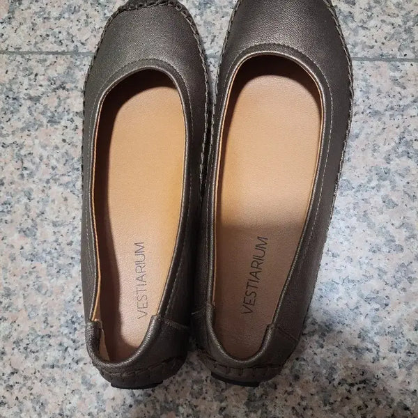 [BUNJANG] Leather Loafer Shoes 255mm / 거의새거)가죽 블랫 단화 슈즈 255mm