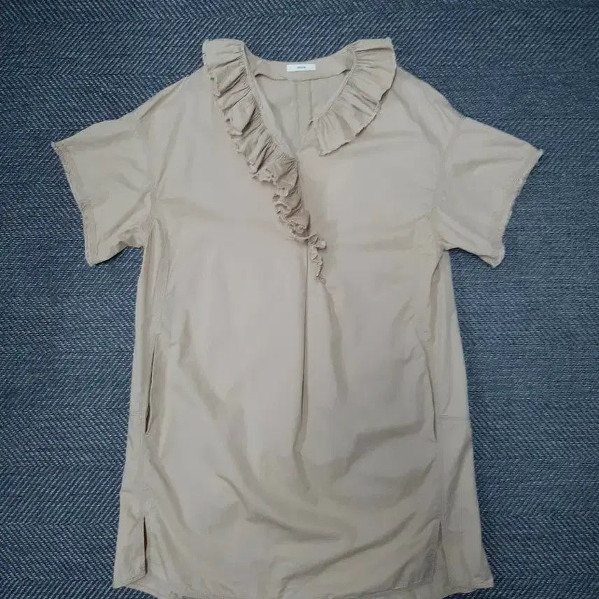 [BUNJANG] System 100% Cotton Midi Dress / 한섬 시스템 원피스 면100%원피스