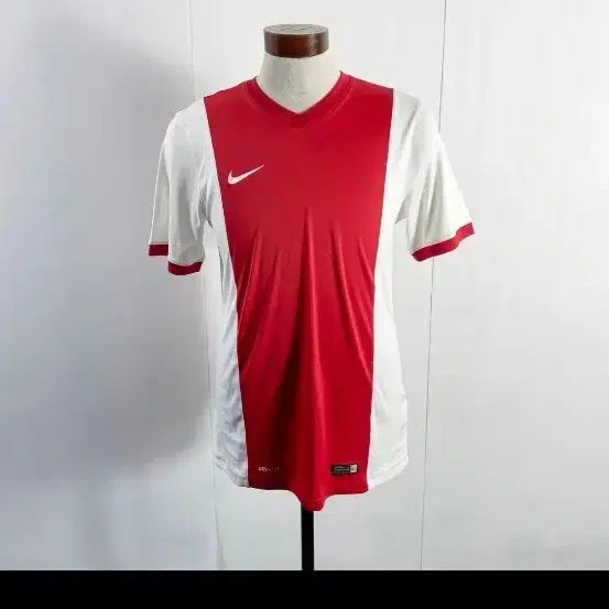 [BUNJANG] Nike Short Sleeve Soccer Jersey White/Red M / 나이키 반팔 축구 유니폼 화이트/레드 M  95~100. 상태좋아요