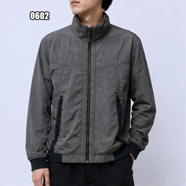 [BUNJANG] L Garment Dyed CP Stone Washed Zip-Up Jacket / L 가먼트다잉 씨피 스톤맛 아우터 집업 자켓